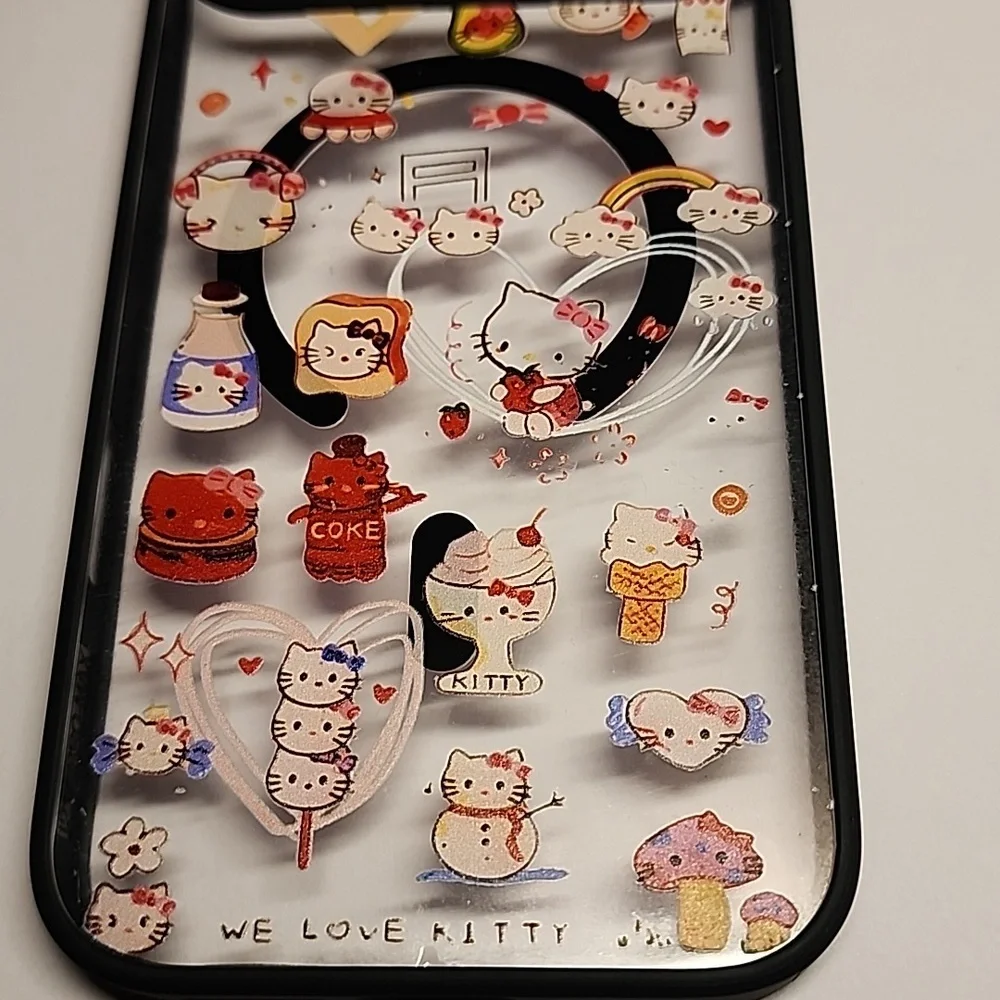 Brand new Apple IPhone 17 Pro Max Hello Kitty Silicone Phone case